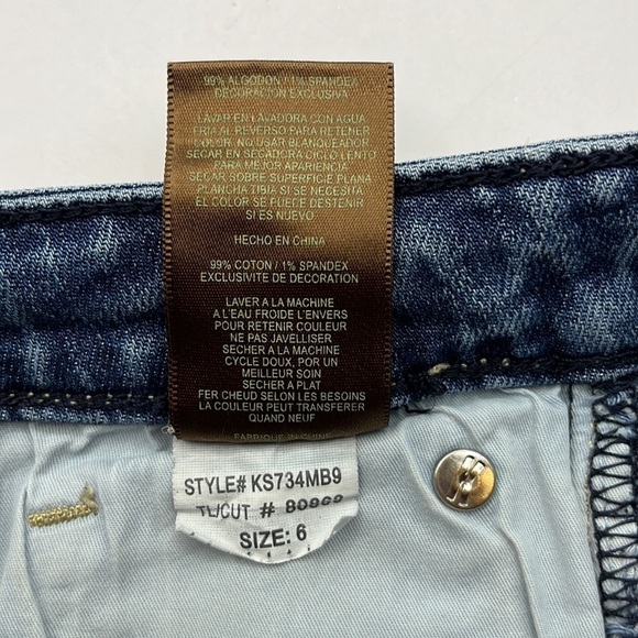 Kut From The Kloth Catherine Boyfriend Short Size 6 - Picture 11 of 16